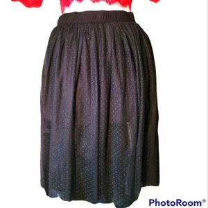 Polka dot Tulle Skirt XS